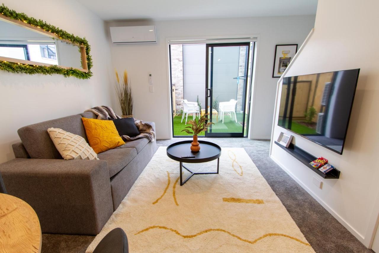 Glamorous 2 Bed Cbd Townhouse W/King Bed 基督城 外观 照片
